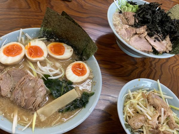 「味噌ラーメン　煮卵×２」@ラーメンショップ 牛久結束店の写真