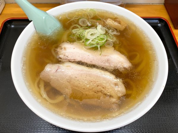 「ラーメン ６８０円」@青竹手打ちラーメン  麺屋 貴の写真