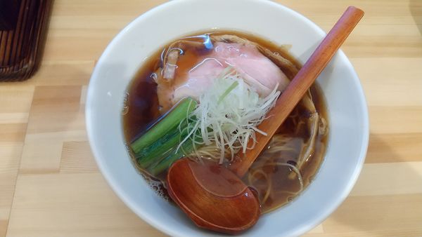 「秋刀魚醤油らあめん850円」@らあめん 常護の写真