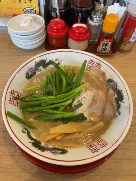 「こってり旨ネギらーめん（880円）」@中華そば 丸っ子 鶴見店の写真