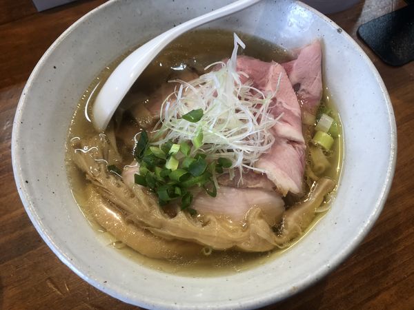 「チャーシュー麺　塩」@塩らーめん 千茶屋の写真