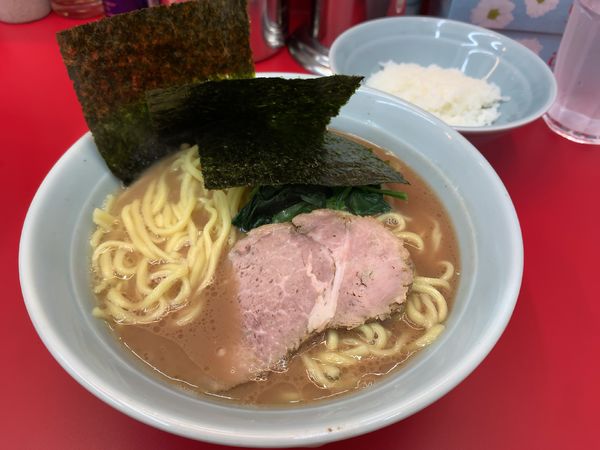 「ラーメン　並」@横浜ラーメン 武蔵家 大宮店の写真