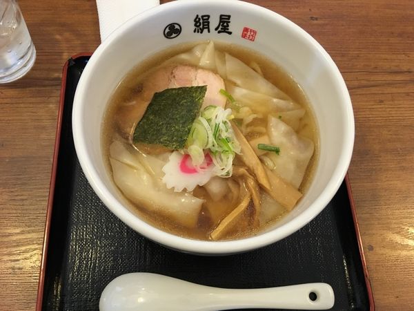 「ワンタン麺」@絹屋の写真