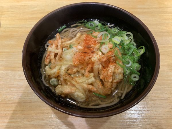 「かき揚げそば 480円」@恵寿多の写真
