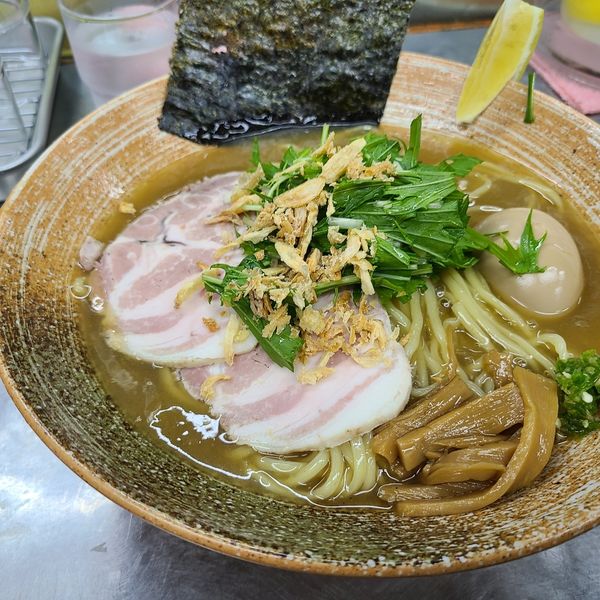 「冷やしまぜそば　ムール貝」@覆麺 智の写真