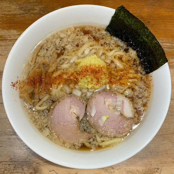 「黄金生姜背脂中華そば」@中華そば コヨシの写真