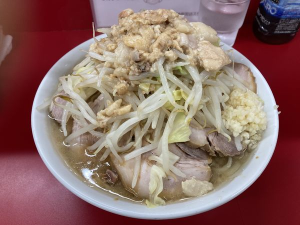 「小豚　少なめ」@ラーメン二郎 神田神保町店の写真