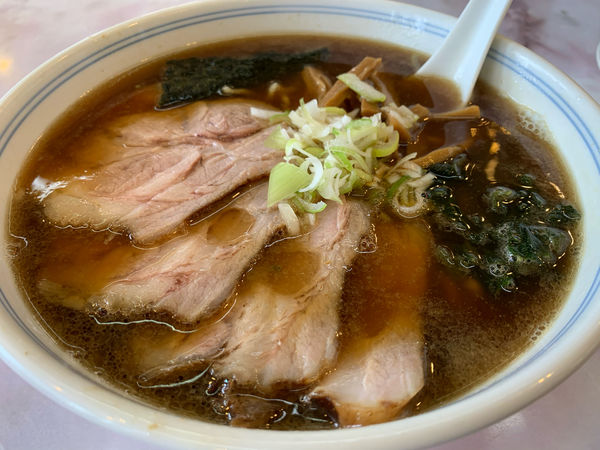 「香り豚のチャーシュー麺」@来集軒 久下店の写真