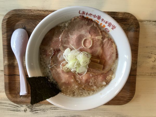 「背脂中華ちゃーしゅーそば」@しあわせ中華そば食堂 にこりの写真