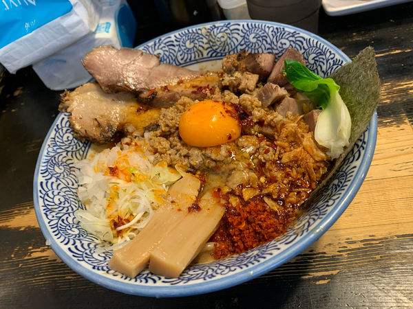 「【限定】坦々まぜそば」@狼煙 〜NOROSHI〜の写真