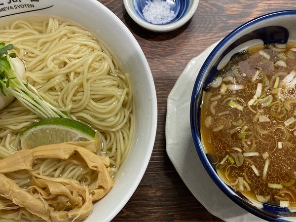 「昆布水つけ麺」@中華そば 燕屋商店の写真