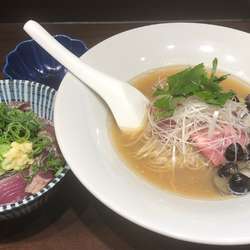 しじみラーメン+鰹丼
