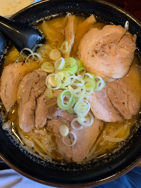 「味噌チャーシュー＋半ライス」@麺屋 和光の写真