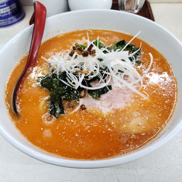 「ピリ辛ごまラーメン（￥850）」@ラーメンショップ さつまっ子 矢口店の写真