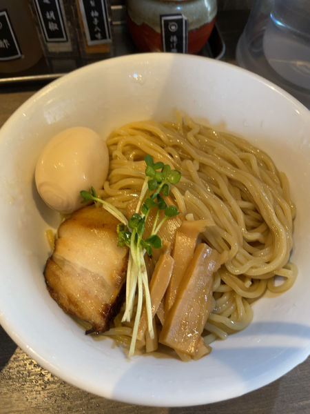 「味玉つけめん」@つけめんTETSU あざみ野店の写真