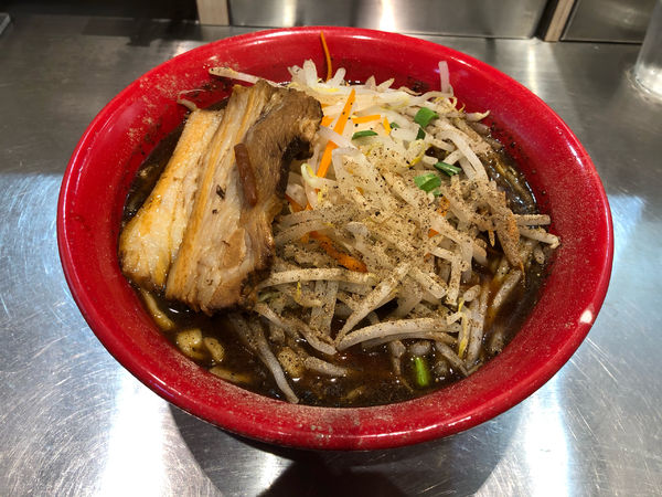 「BLACKらーめん」@麺創研 紅 BLACKの写真