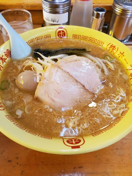 「中華そば+味付け玉子+ニンニクシングル」@ホープ軒本舗 大塚店の写真