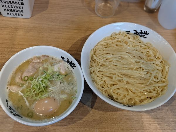 「限定鶏白湯つけ麺400g」@麺屋 丈六 キーノ和歌山店の写真