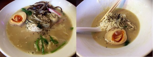 「カキバター拉麺 1000円」@良温(Ra-on)の写真