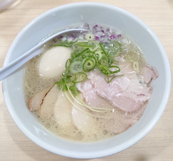 「特製 中華そば 塩」@貝麺みかわの写真