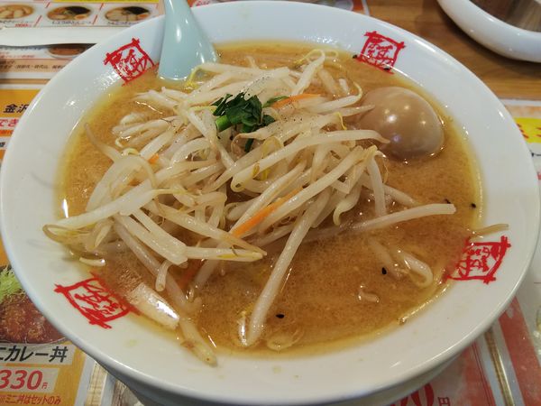 「みそ +煮玉子」@おおぎやラーメン 長野更埴店の写真