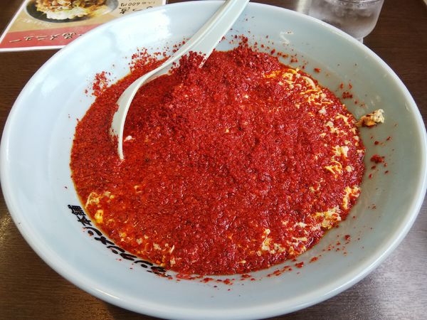 「ニュータンタンメン　※大辛　＋唐辛子：無料」@元祖ニュータンタンメン本舗 上田店の写真