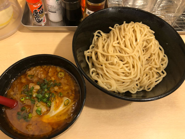 「爆裂牛すじつけ麺」@北海道味噌 あさ陽の写真
