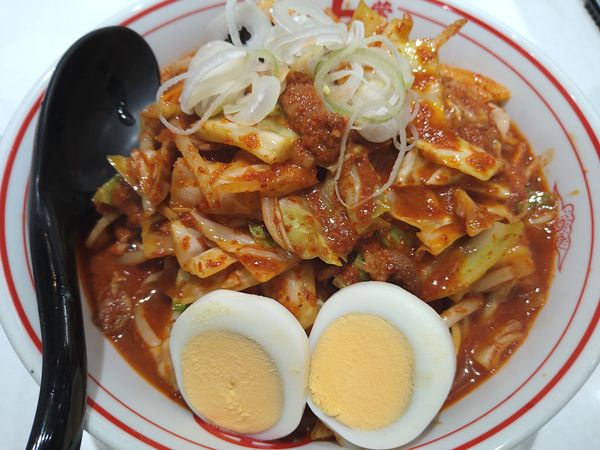 「北極やさいシャキシャキ辛さ5倍 野菜大盛」@蒙古タンメン 中本 錦糸町店の写真