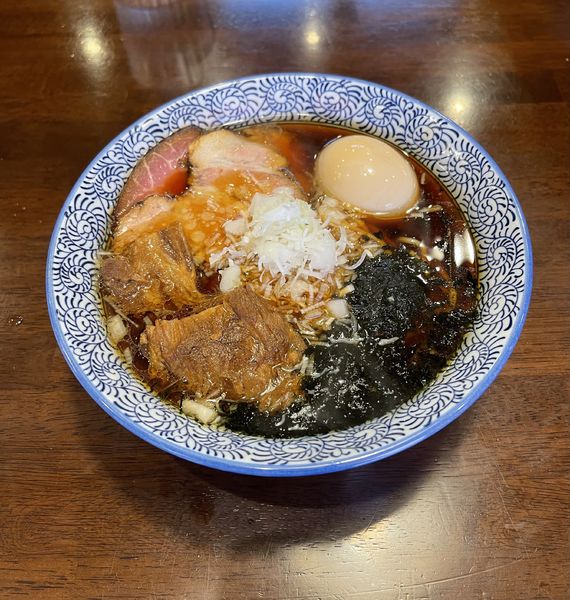 「汁そば醤油」@汁そば LUCY ルーシーの写真