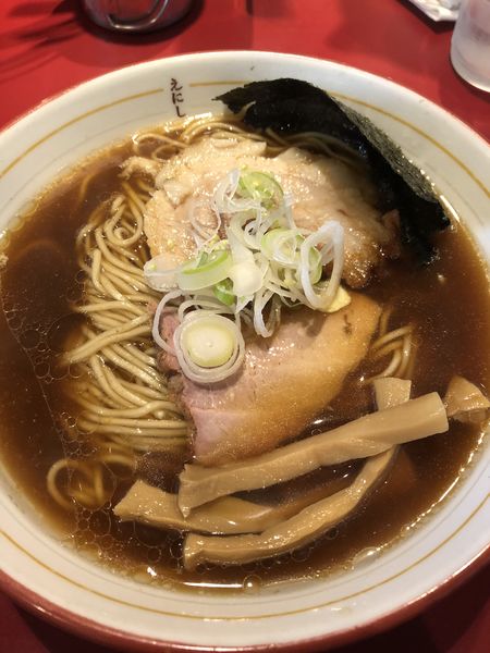 「ミックスラーメン(醤油)800円」@戸越らーめん えにしの写真