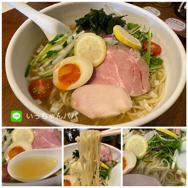 「冷やしいりこ 850円」@讃岐ラーメン 香麦の写真