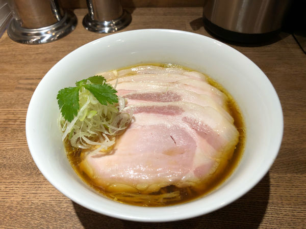 「チャーシュー中華そば」@中華そば 麺壁九年 本店の写真