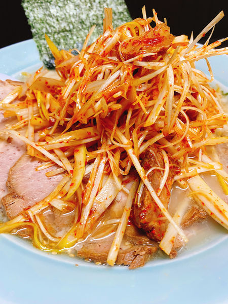 「塩ネギx2チャーシュー麺」@ラーメンショップ椿 ひたちなか店の写真