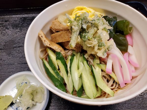 「冷やしきつねそば」@安べえの写真