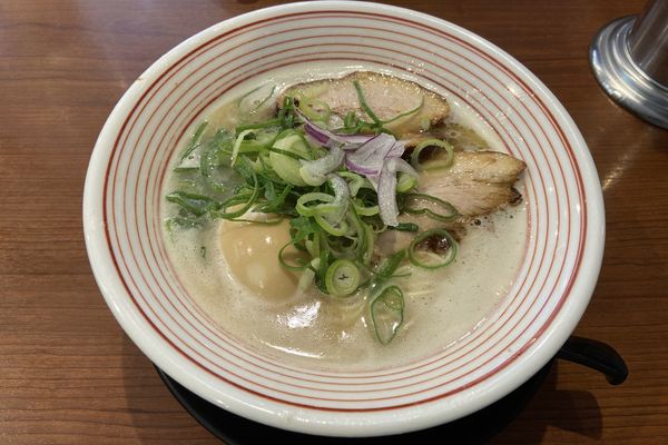 「暖流ラーメン【煮玉子入り】」@隠岐の島ラーメンの写真
