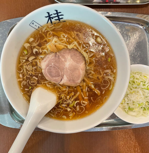 「ラーメン小、長ねぎ」@煮干しだし醤油ラーメン 桂の写真