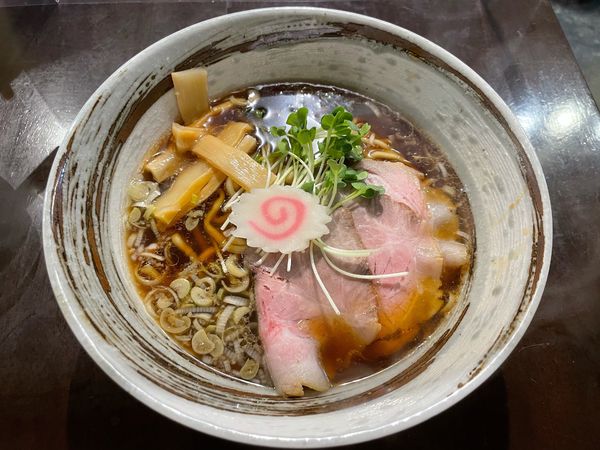 「特製 中華そば」@大杉製麺の写真