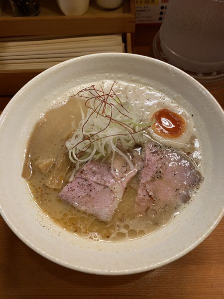 「中々　(大盛)」@麺元素の写真