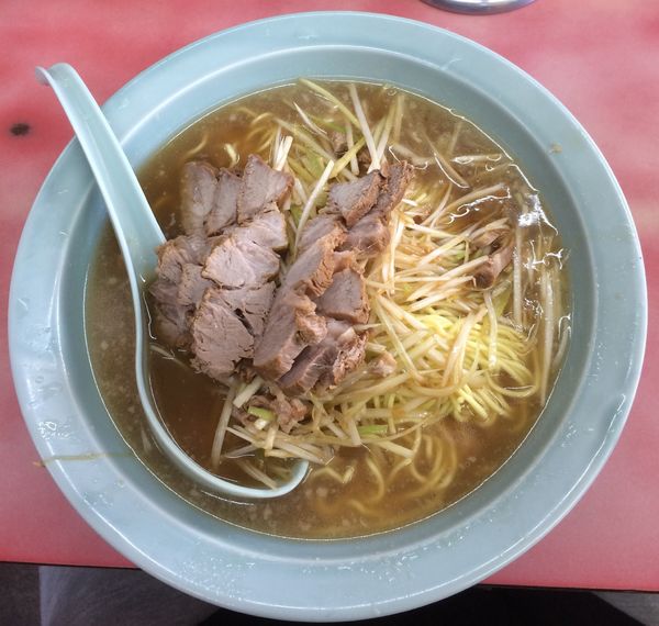 「中ネギチャーシュー麺」@ラーメンショップ 宝店の写真