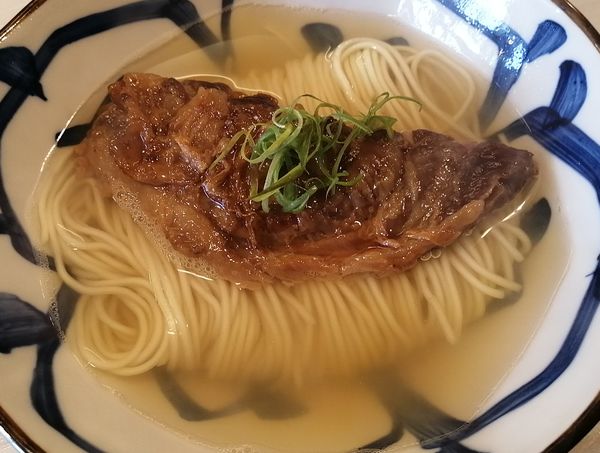 「鯛煮干しの塩そば¥750」@タナカ ロボの写真