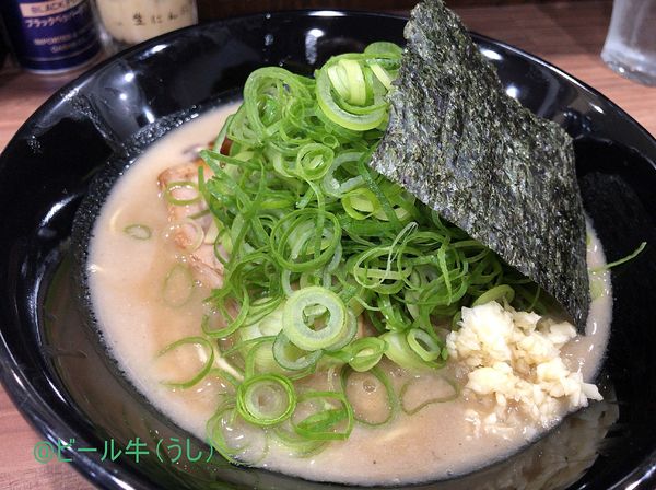 「こってりネギラーメン(900円)」@特製ラーメンはせがわの写真