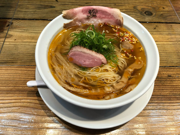 「駿河湾タカアシ蟹出汁極上塩らぁ麺」@東京ラーメンショーセレクション 極み麺「<真>卓朗商店」の写真