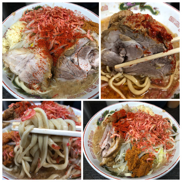 「小ラーメン 800円 トムヤンクン 100円 ニンニク」@ラーメン二郎 川越店の写真