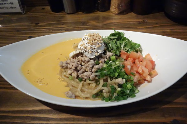 「オマールエビと豆乳の汁なし担々麺」@麺屋はやぶさの写真