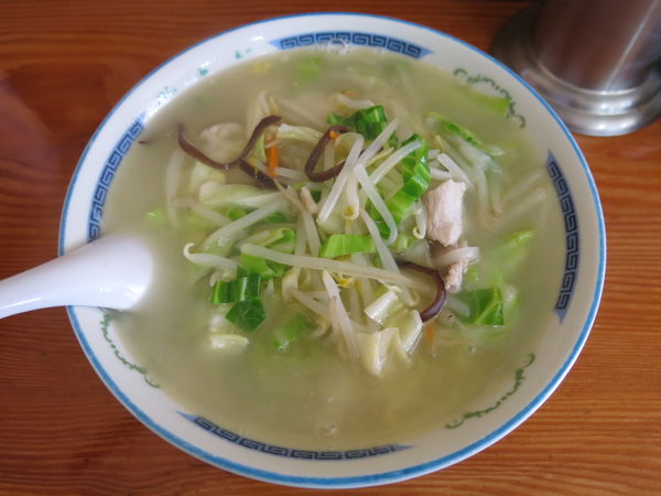 「湯麺(タンメン)：700円」@中華 栄来軒の写真