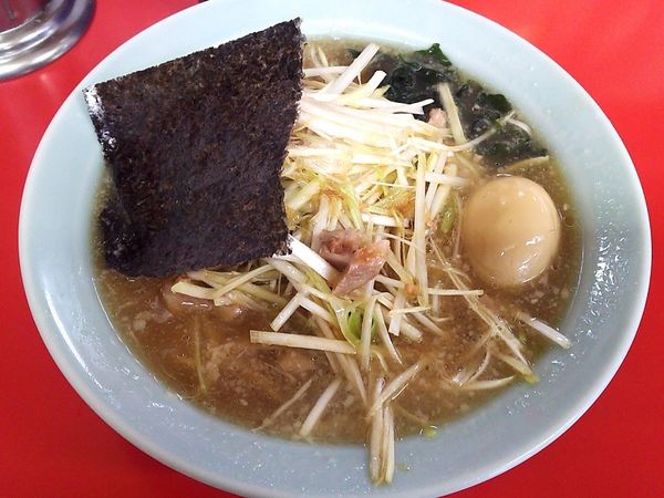 「ネギラーメン(並)+味玉」@ラーメンショップ 寒川西店の写真