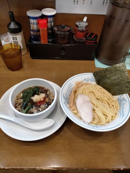 「しょうゆつけ麺」@らーめん曳舟の写真