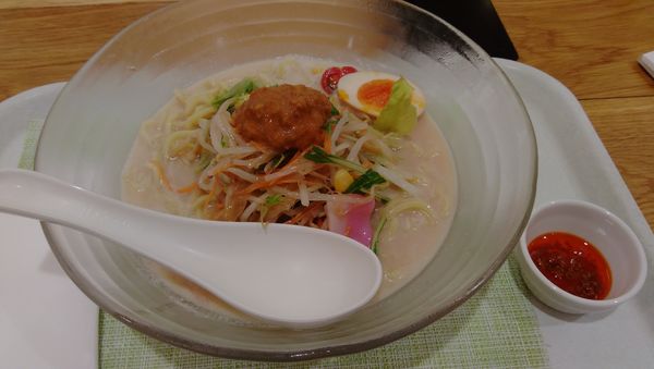 「冷やしちゃんぽん（790円）」@長崎ちゃんぽん リンガーハット イオンスタイル品川シーサイド店の写真