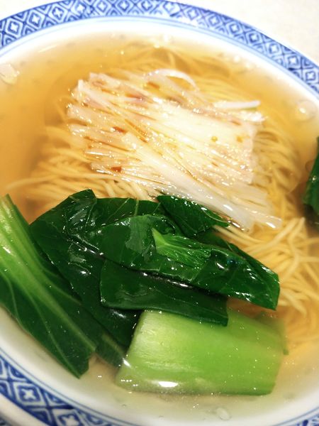 「ネギ汁そば」@広東料理 順徳の写真