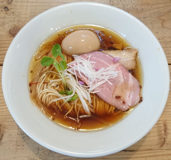 「kiri_Soba 醤油＋味玉」@The Noodles & Saloon Kiriyaの写真